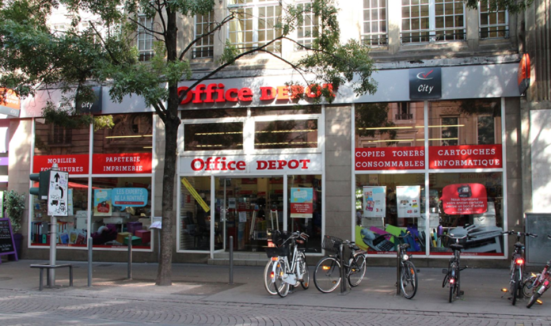 Façade Office DEPOT Strasbourg