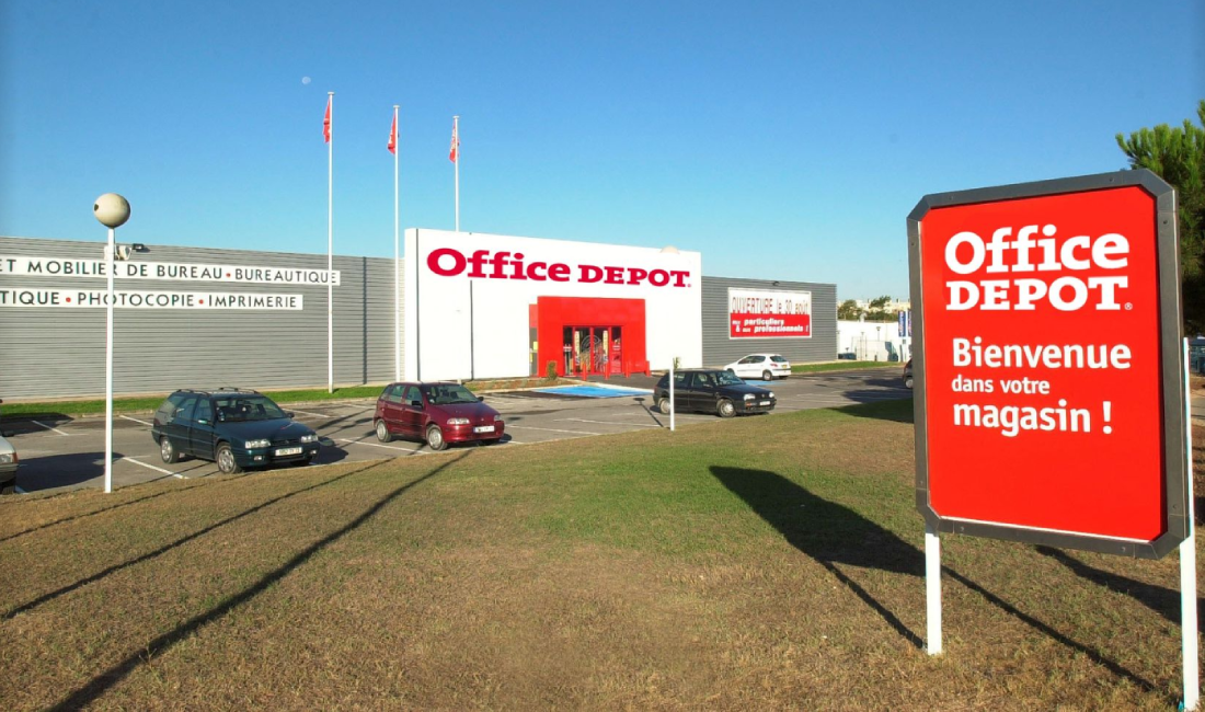Façade Office DEPOT Aubagne