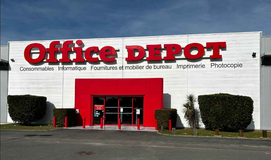 Façade Office DEPOT Merignac
