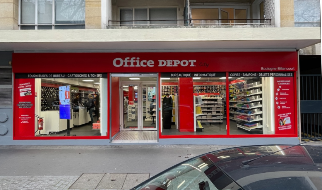 Façade Office DEPOT Boulogne