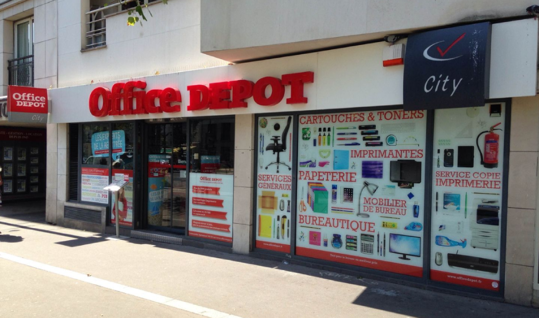 Façade Office DEPOT Italie