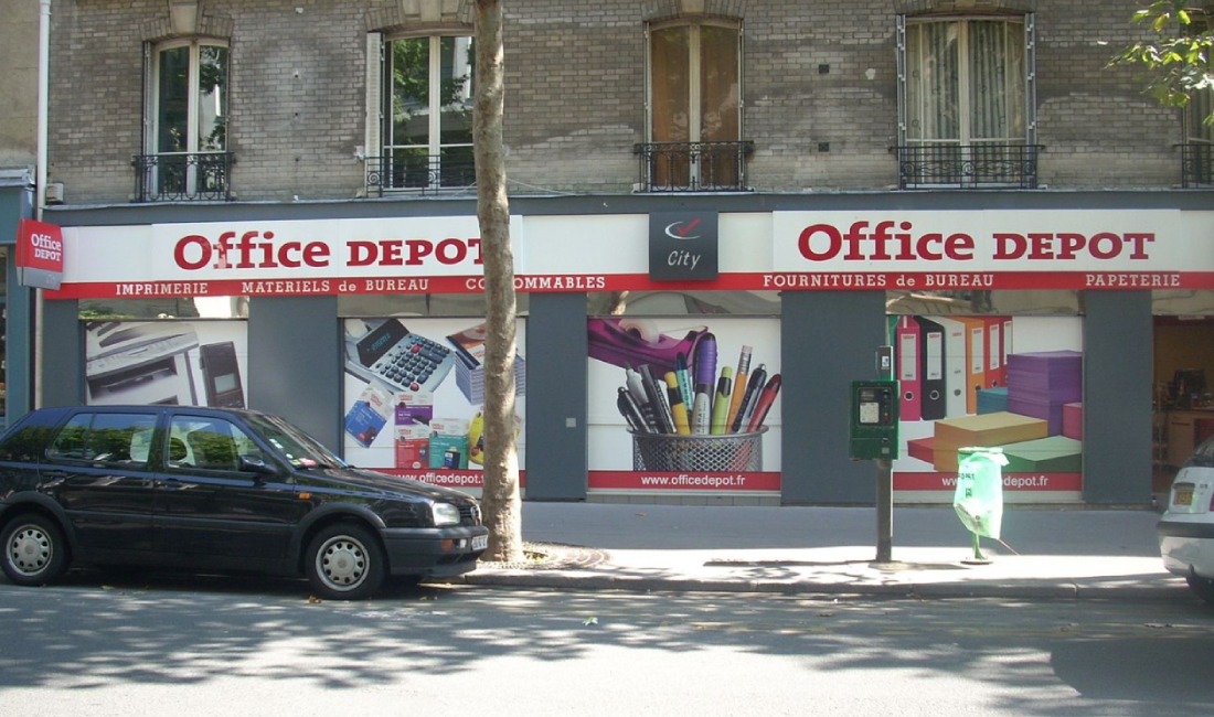 Façade Office DEPOT Versailles