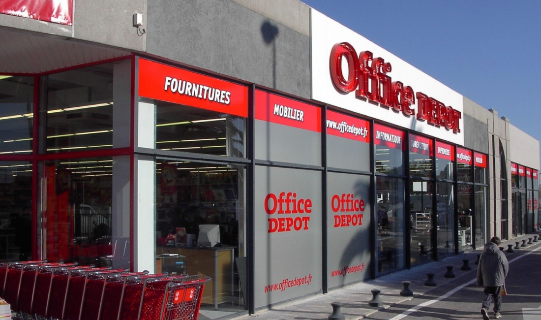 Façade Office DEPOT Toulon