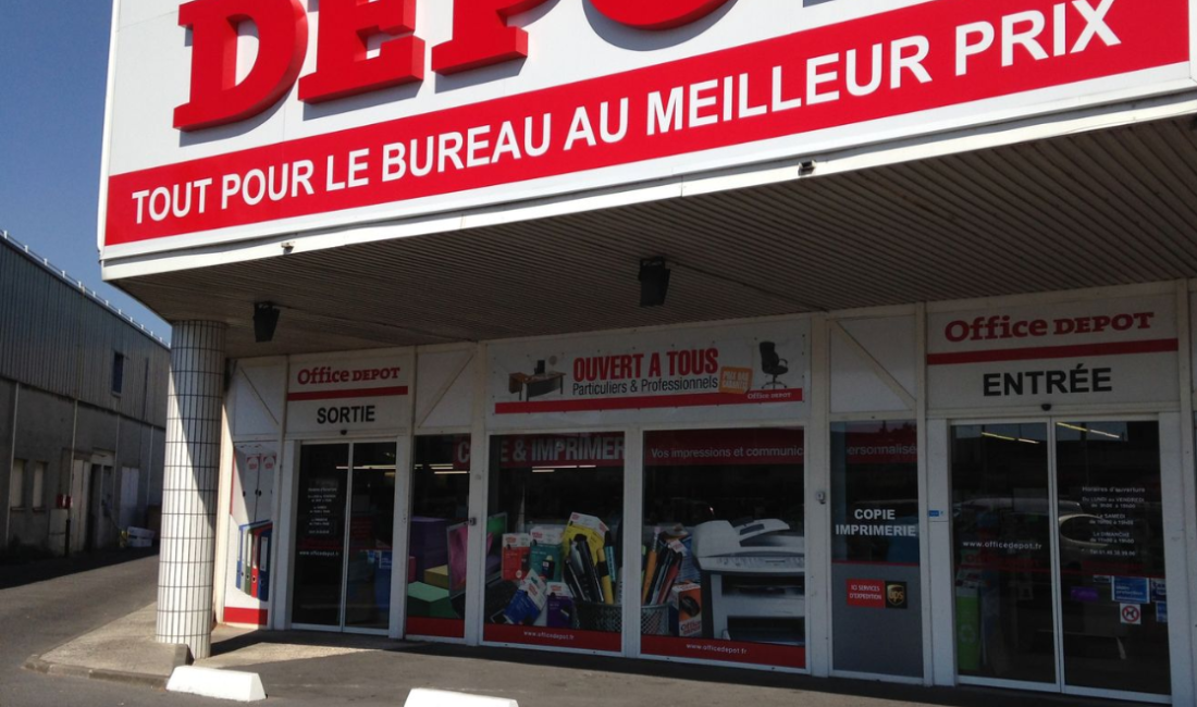 Façade Office DEPOT Paris Nord Gonesse