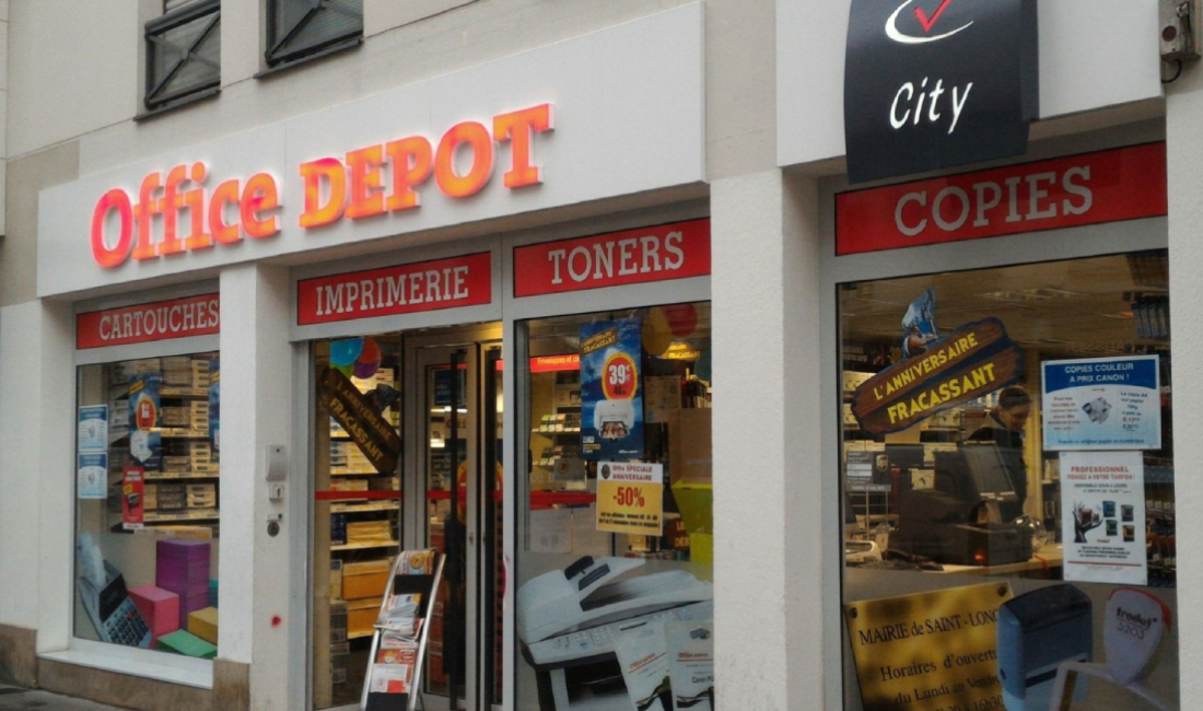Façade Office DEPOT Avron
