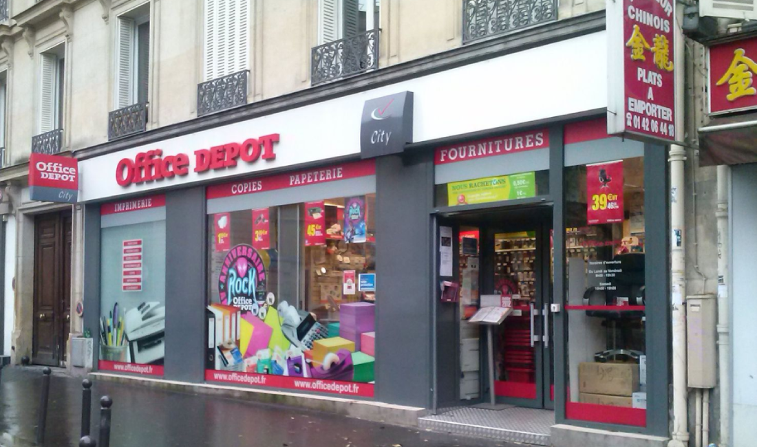 Façade Office DEPOT Jaurès