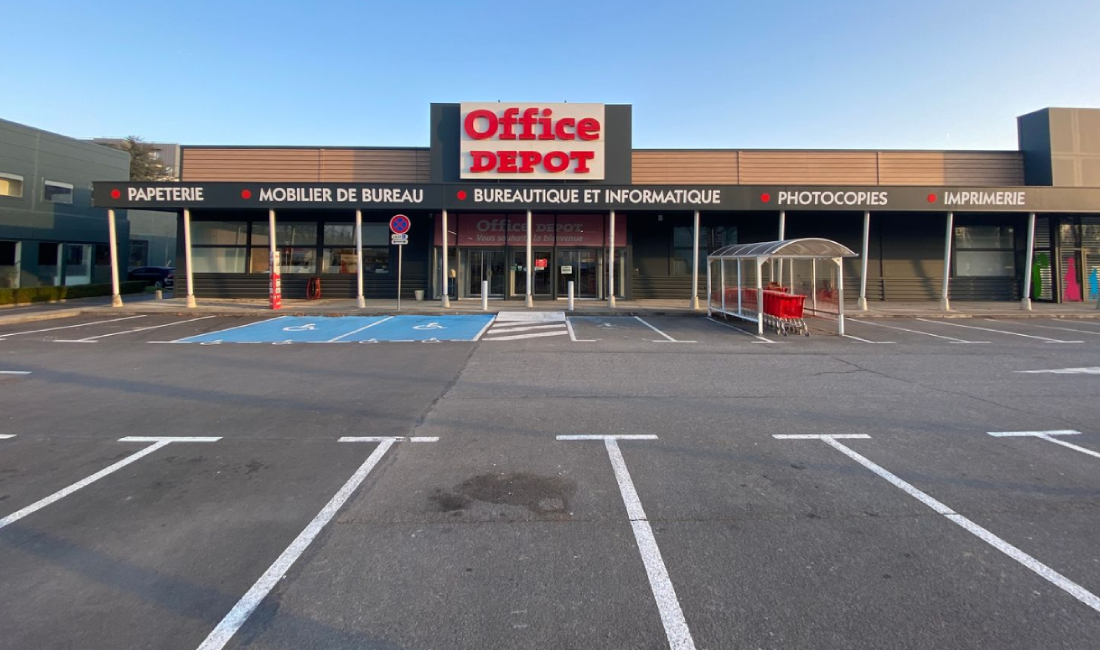 Façade Office DEPOT Lognes