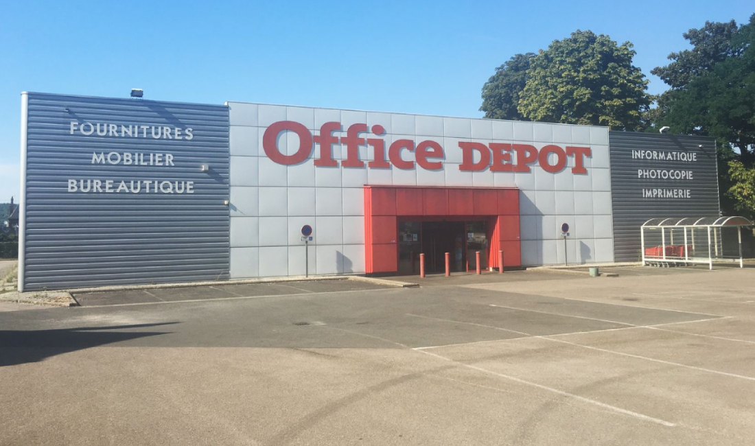 Façade Office DEPOT Rouen