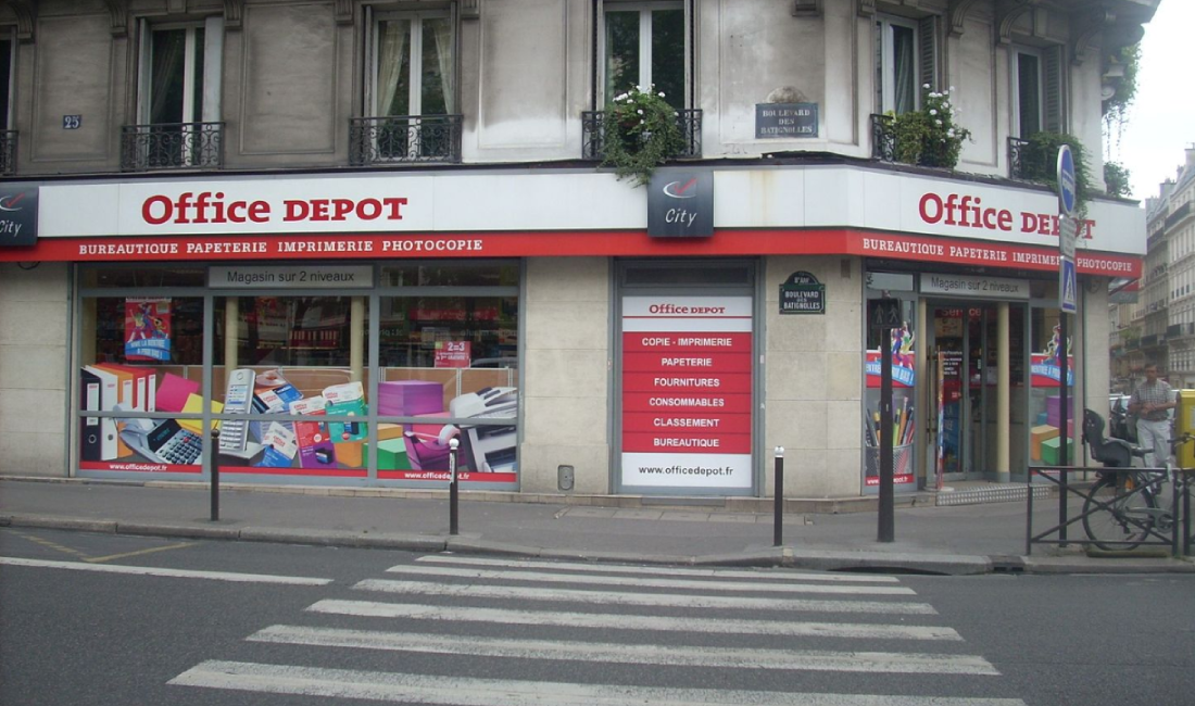 Façade Office DEPOT Batignolles