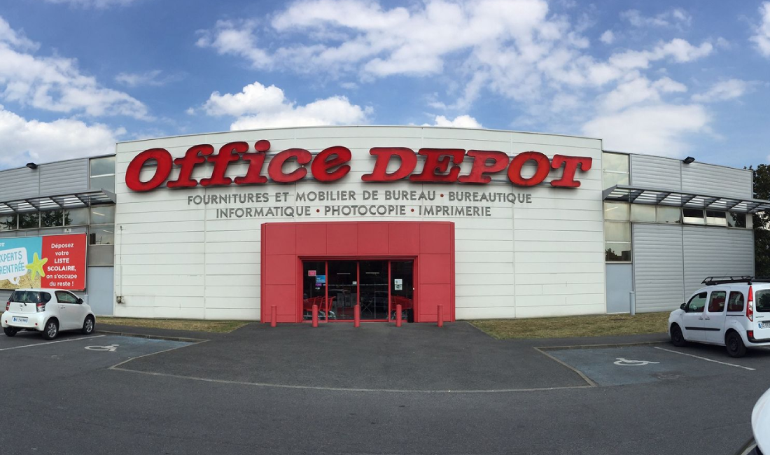 Façade Office DEPOT Créteil
