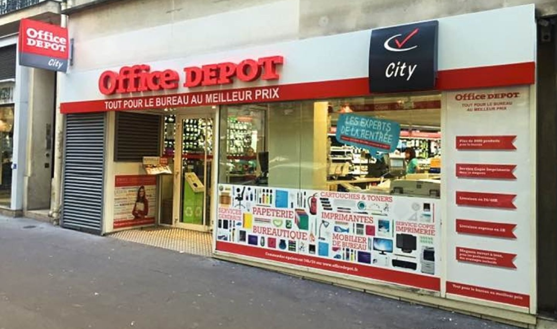 Façade Office DEPOT Trocadero