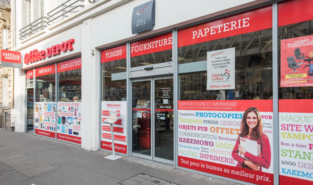 Façade Office DEPOT Garibaldi
